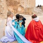 Pequeño Deseo cumple el sueño de Aitana: convertirla en una princesa del Castillo de Peñíscola