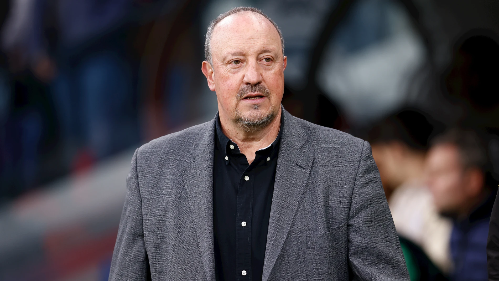Rafael Benitez, head coach of Celta de Vigo, looks on during the Spanish League, LaLiga EA Sports, football match played between Real Madrid and RC Celta de Vigo at Santiago Bernabeu stadium on March 10, 2024, in Madrid, Spain. AFP7 10/03/2024 ONLY FOR USE IN SPAIN