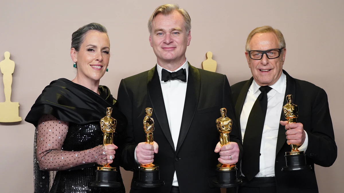 Christopher Nolan, devorador de premios, arrasa en los Oscar con 