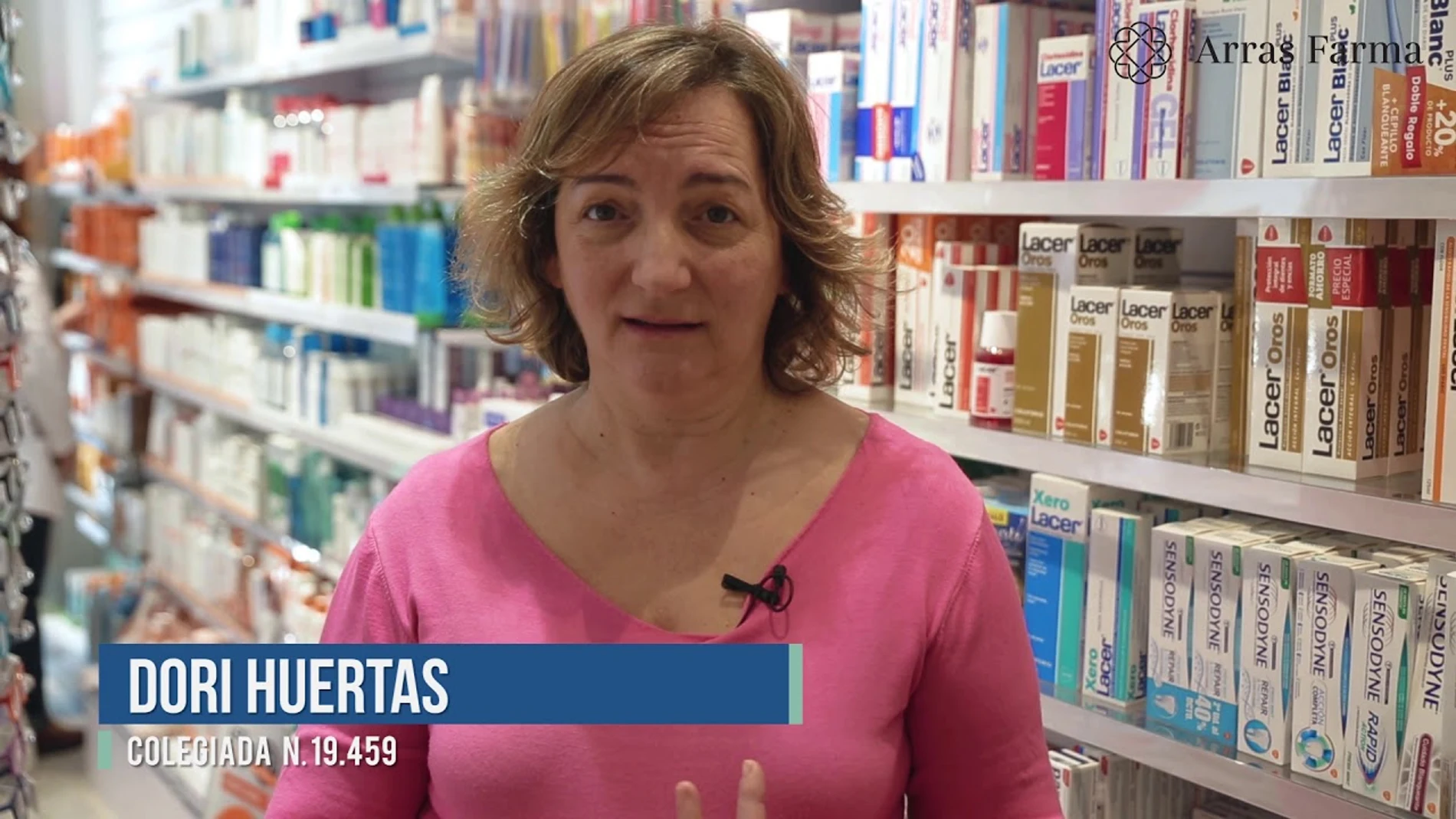 La farmacéutica Dori Huertas es la promotora de la plataforma