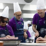 El CIFP La Merced acoge la jornada ‘Cocinar a ciegas’ desarrollado por la ONCE