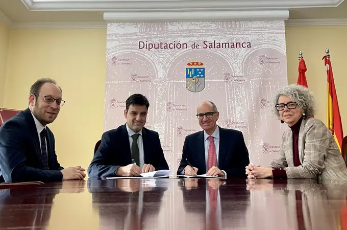 Unicaja y la Diputación de Salamanca anticiparán a los ayuntamientos hasta 34 millones de euros mediante una operación de tesorería