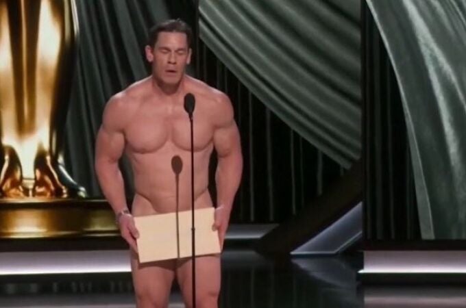 John Cena desnudo en los Premios Oscar