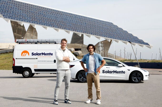 WouterDraijer yVictorGardrinier, cofundadores de SolarMente