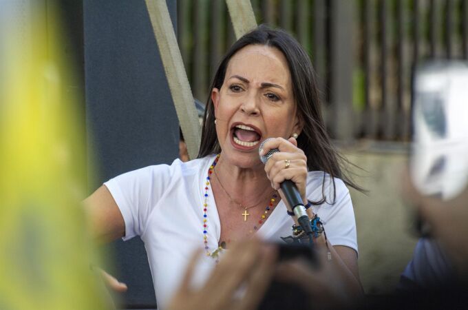 Venezuela.- El CNE hace pública la inhabilitación de la candidata de la oposición venezolana María Corina Machado