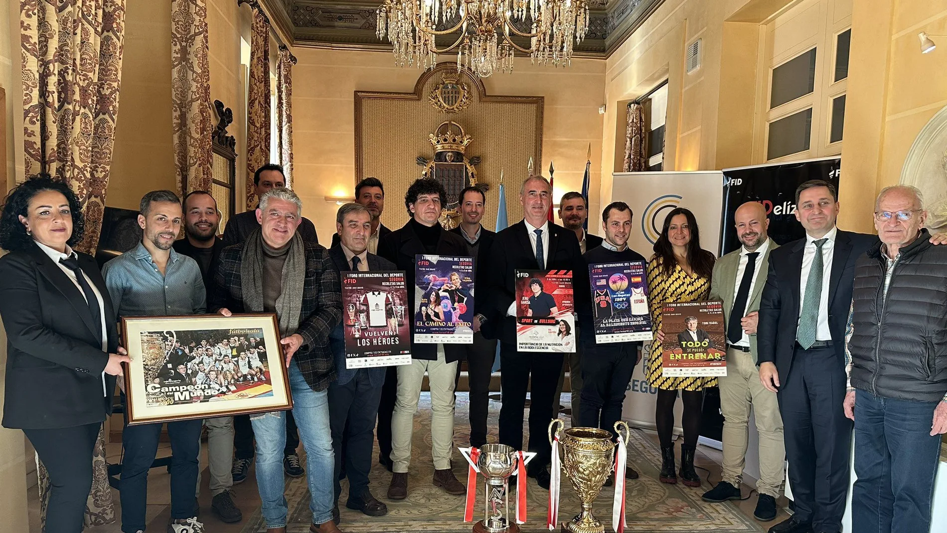 Presentación del Foro Internacional del Deporte 'Segovia Recoletas Salud 2024'