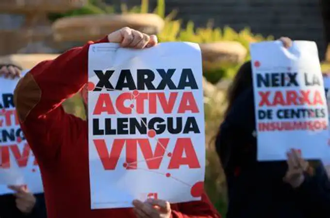 Sindicatos de estudiantes independentistas crean una red para alejar el castellano de las escuelas catalanas