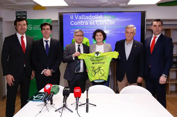 Presentan la Valladolid Bike contra el Cáncer para fomentar el hábito de vida saludable