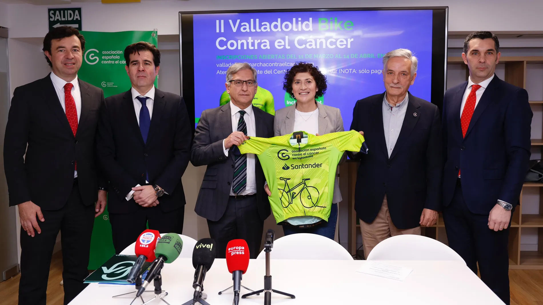 Presentación del II Valladolid Bike contra el Cáncer