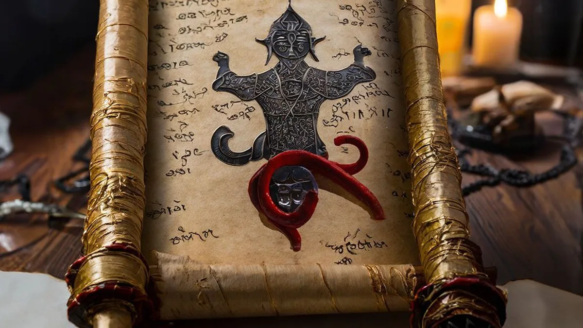 Aparece en el fondo de una letrina una tablilla del siglo XV para invocar demonios y deshacerse de enemigos