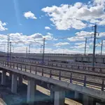 Economía/Transportes.- Adif refuerza 14 puentes a la salida de Madrid en la alta velocidad a Sevilla