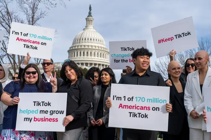 El Congreso de EE UU aprueba un proyecto para desvincular a TikTok de la empresa china ByteDance