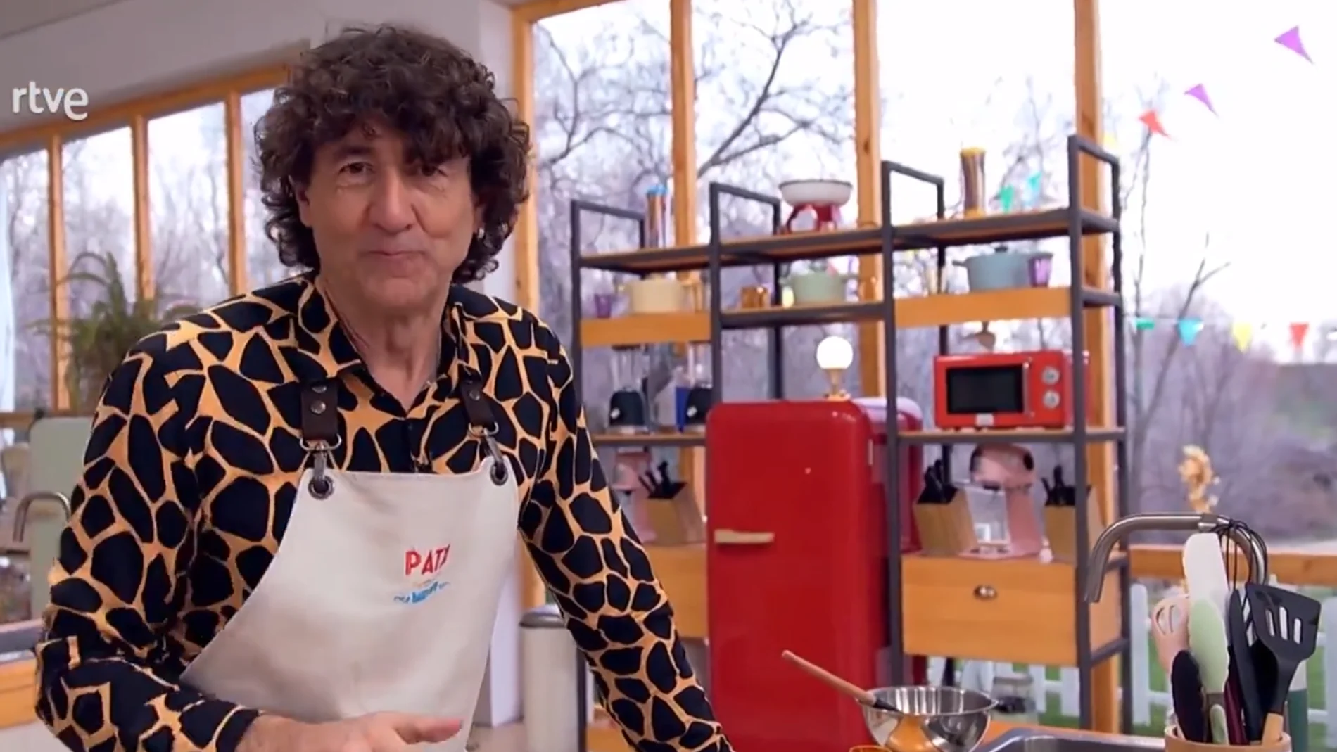 Patxi Salina en el programa 'Bake Off: Famosos al horno'