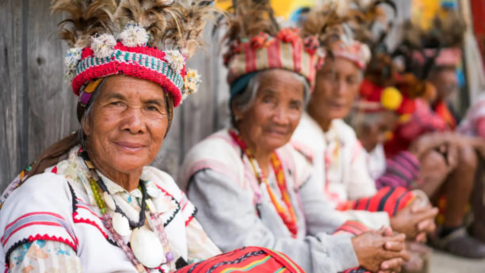 Mujeres banaue, etnia indígena de Filipinas