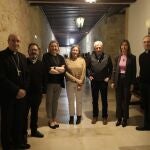 La consejera Isabel Blanco asiste a a la reunión anual de Cáritas Española celebrada en Zamora