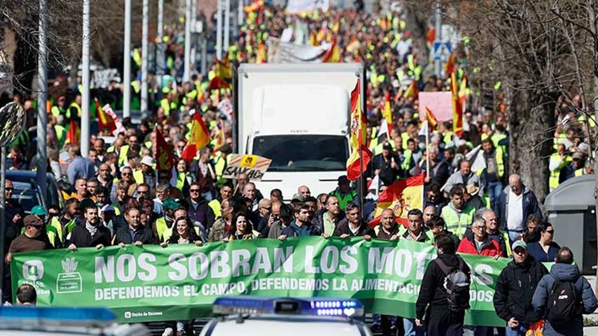Manifestación de Unión de Uniones el pasado 12 de marzo en Toledo