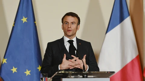 El presidente francés, Emmanuel Macron