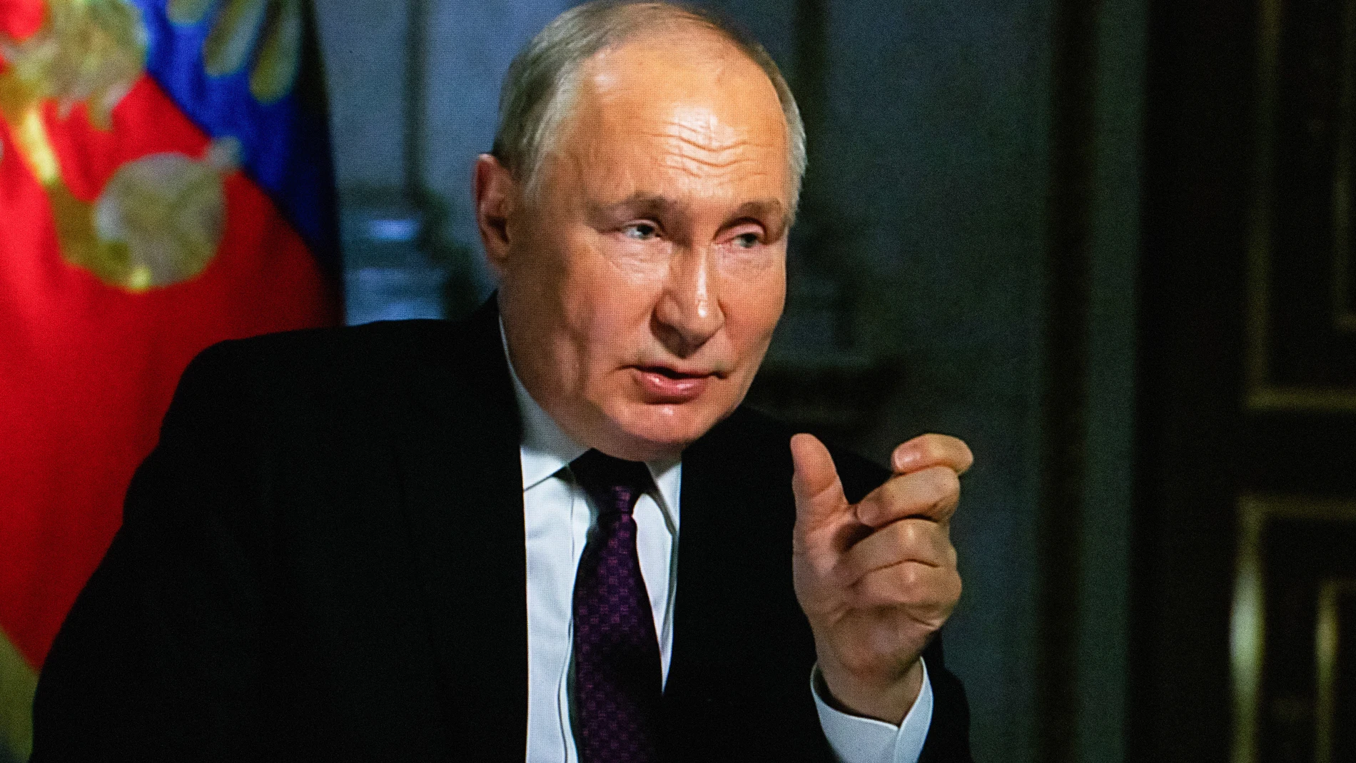 El presidente de Rusia, Vladimir Putin. 14/03/2024