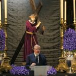 Luis Jaramillo durante el pregón de Semana Santa en las Catedral de Valladolid