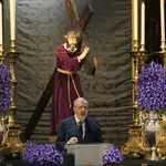 Luis Jaramillo durante el pregón de Semana Santa en las Catedral de Valladolid