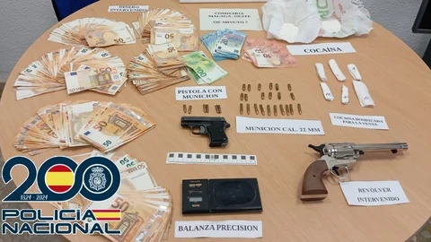 Un hombre de 76 años lideraba un negocio de "telecoca" en Málaga