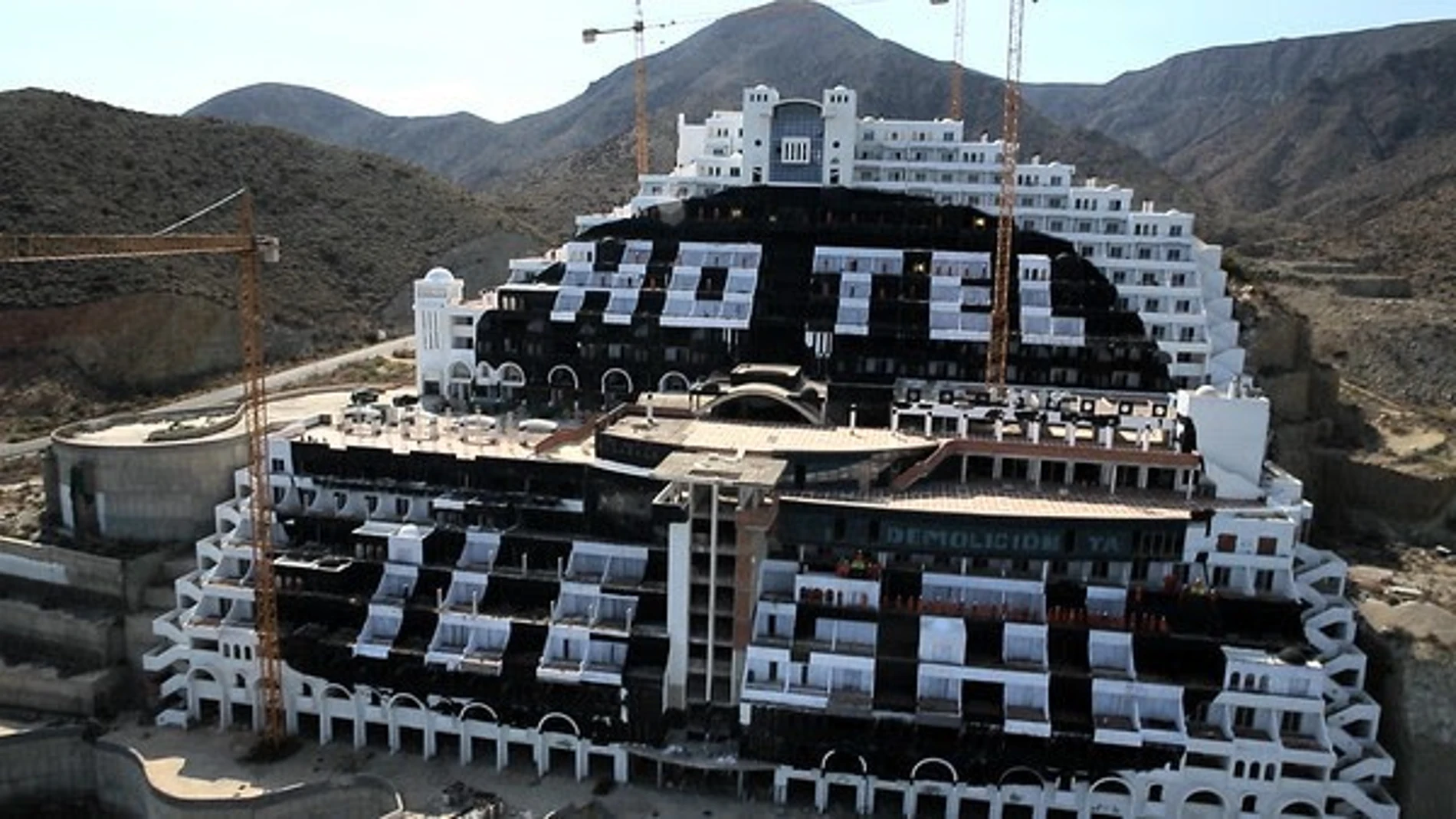 Hotel de Azata del Sol en el paraje de El Algarrobico, en Carboneras (Almería)GREENPEACE15/03/2024