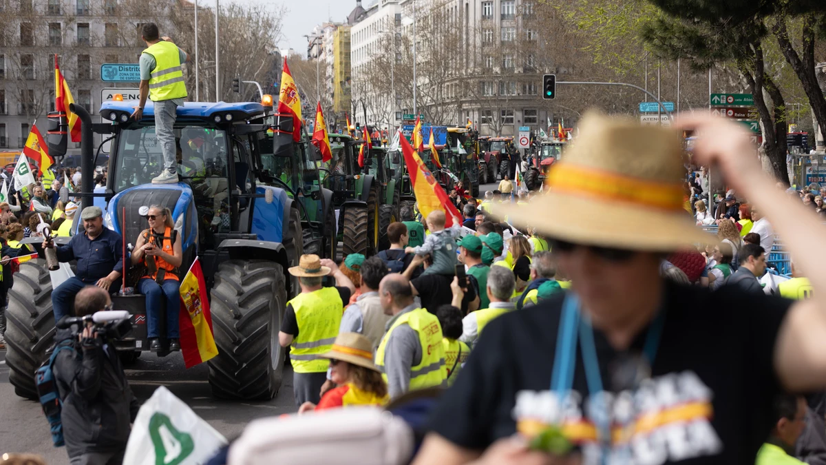 La protesta del campo vuelve a Madrid ante la falta de soluciones reales: 