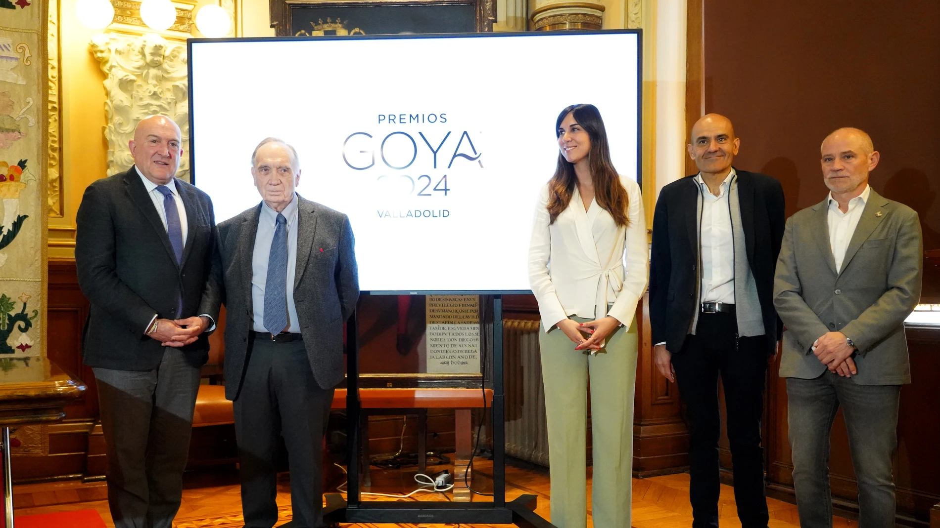 Carnero, Méndez-Leite, Banca Jiménez, Víctor Caramanzana y Luis Martínez Íñiguez, hacen balance de los Premios Goya