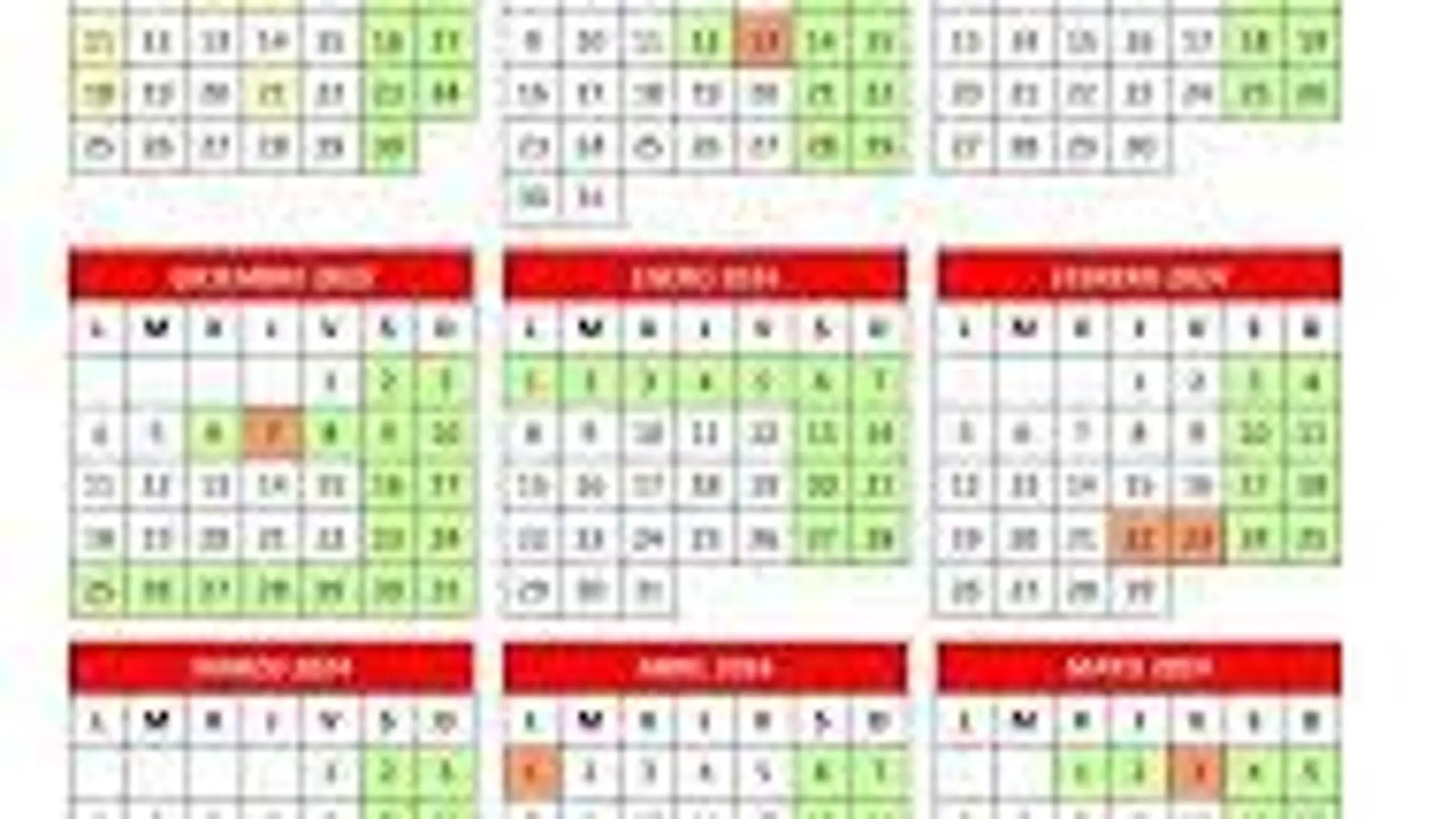 De Navidad al verano: este es el calendario escolar en Madrid