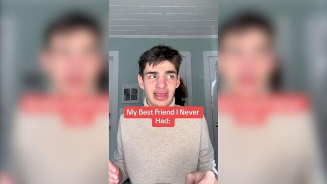 Un joven descubre que su mejor amigo era en realidad un actor pagado 