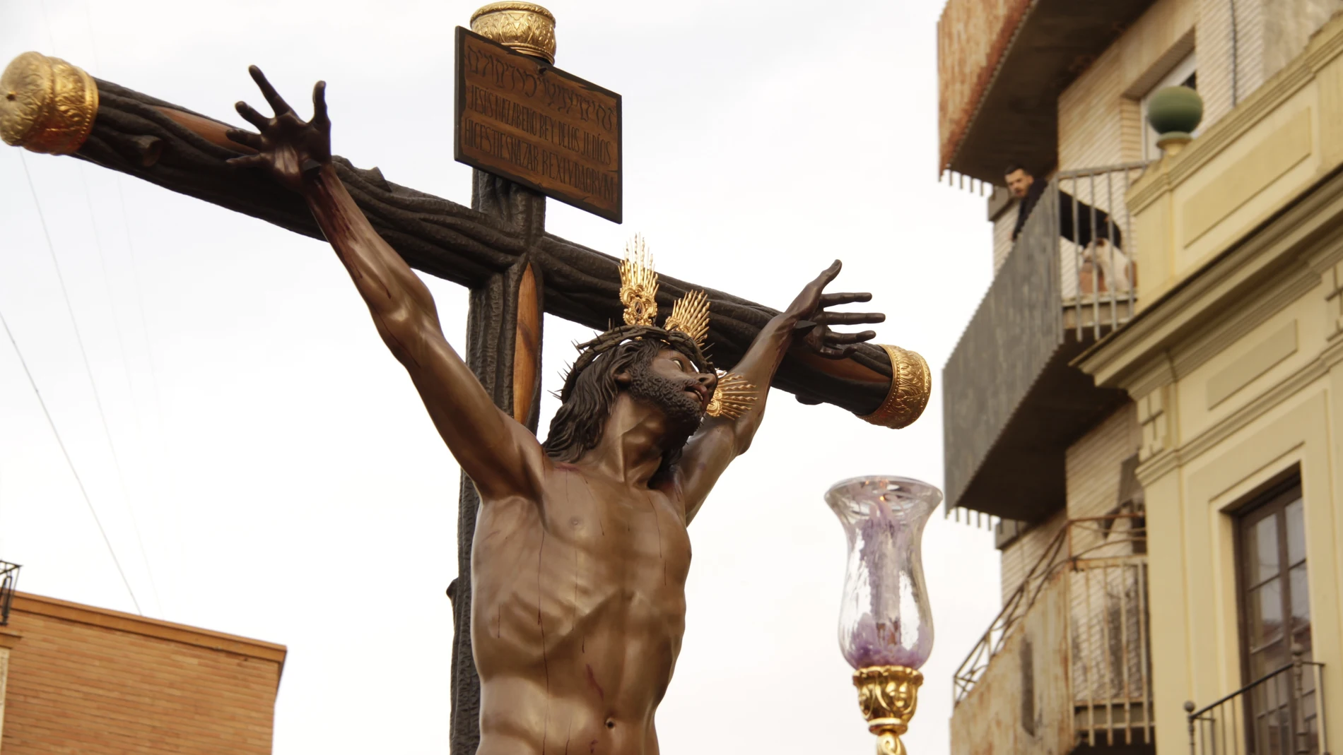 Alcalá (Sevilla) activa el Plan Varal para el Viacrucis de las Hermandades, dirigido por la imagen del Cristo del Perdón. AYUNTAMIENTO DE ALCALÁ DE GUADAÍ 18/03/2024