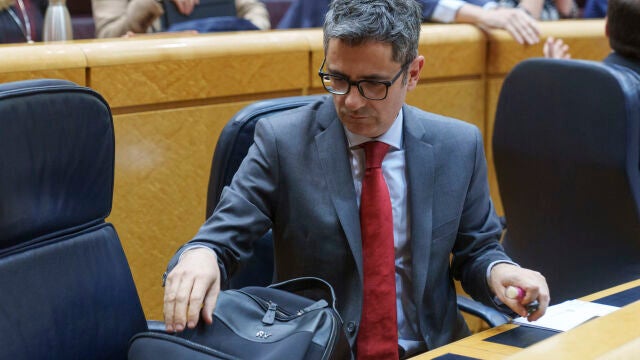 Bolaños en el Pleno del Senado. David Jar