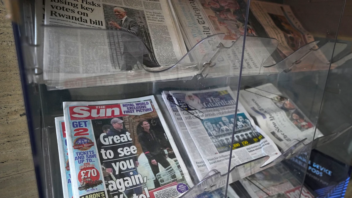 El tabloide 'The Sun' da su apoyo al Partido Laborista en las elecciones británicas