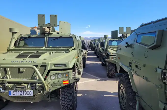 700 militares y 250 vehículos del Ejército de Tierra ya están en Eslovaquia para reforzar el flanco este de la OTAN