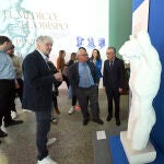 El consejero de Cultura, Turismo y Deporte, Gonzalo Santonja, inaugura la exposición temporal del Museo de la Evolución Humana, ‘El Médico, el obispo y el pintor’