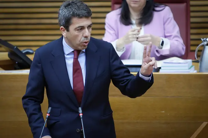 Mazón dice que la prórroga de los Presupuestos Generales del Estado cuesta cada día 4,9 millones a los valencianos