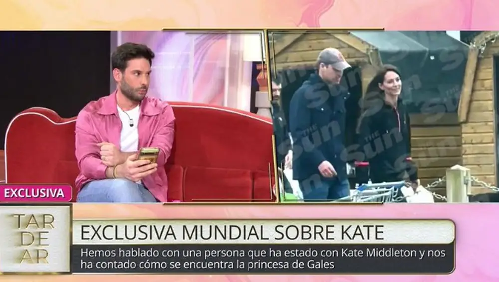 Iván García tras hablar con la amiga de Kate Middleton
