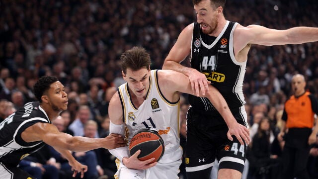 Hezonja fue imparable para la defensa del Partizán