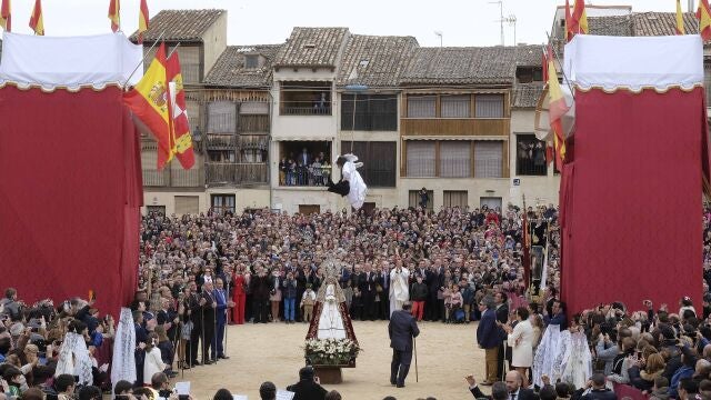 SEMANA SANTA EN PEÑAFIEL BAJADA DEL ANGEL