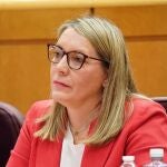 La senadora del PP por Ávila y portavoz de Comercio, Piedad Sánchez 