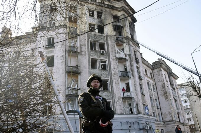 Ucrania.- Mueren tres personas por ataques rusos sobre varias localidades ucranianas