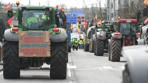 Nueva tractorada en Burgos