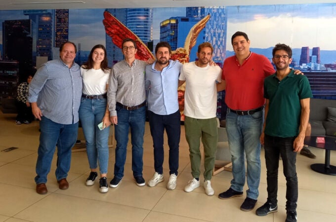 Algunos de los empresarios de la Región participantes en la misión a México