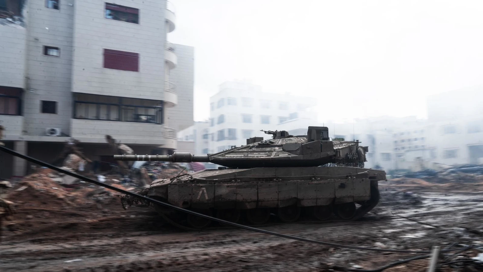 Un carro de combate israelí en la Franja de Gaza FUERZAS ARMADAS DE ISRAEL 23/03/2024
