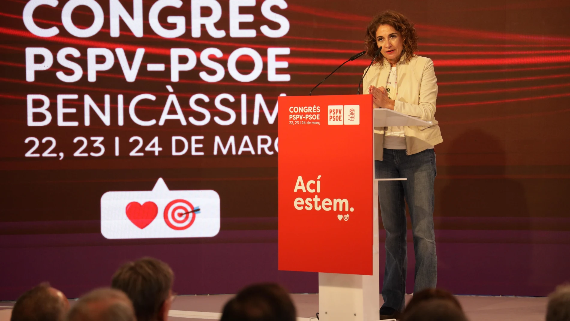 Mª Jesús Montero interviene en el congreso del PSPV PSPV 23/03/2024