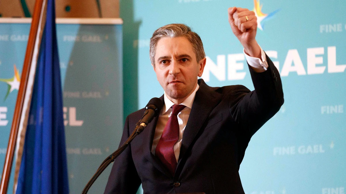 Simon Harris toma las riendas del Fine Gael y se perfila como próximo primer ministro de Irlanda