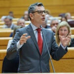 Félix Bolaños en un Pleno del Senado.