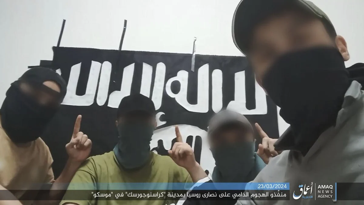 El Estado Islámico reconoce la detención de cuatro de sus miembros que llevaron a cabo el atentado de Moscú