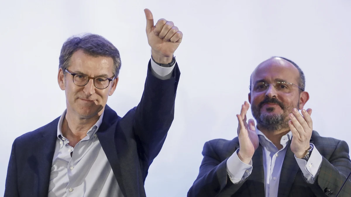 Las consultas de Feijóo sobre el candidato en Cataluña piden «cambio»