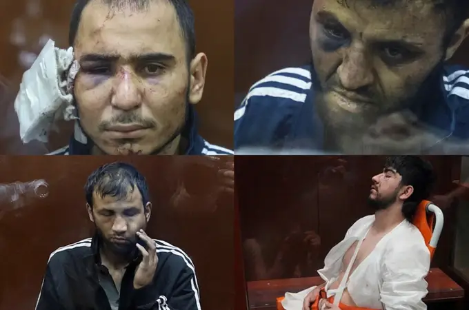 Los detenidos por el atentado de Moscú comparecen ante el juez con signos de tortura 